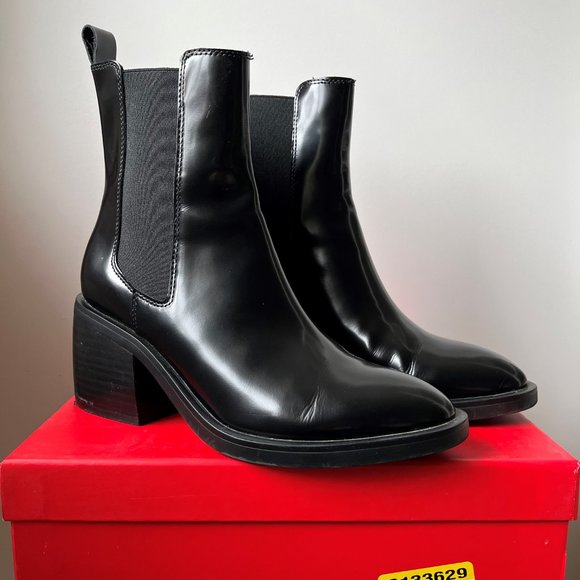 Wishbone Ines Leather Chelsea Boots size 6 - Picture 2 of 6